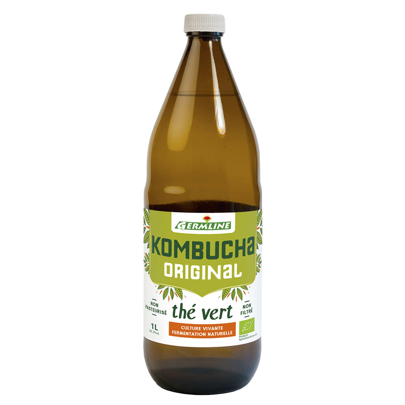 Kombucha, boisson lactofermentée bio - Germline