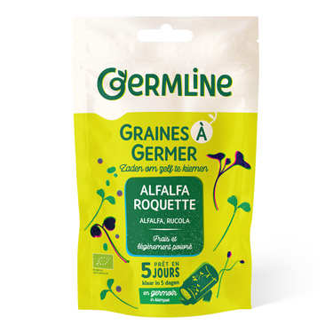 Alfalfa, roquette bio - Graines à germer Alfalfa, roquette bio - Graines à germer