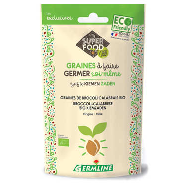 Brocoli calabrais bio - Graines à germer Brocoli calabrais bio - Graines à germer