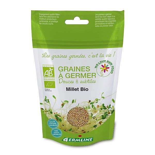 Organic Whole Grain Millet Seeds To Sprout Germline