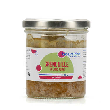 Pâté de cuisses de grenouilles et lard fumé Pâté de cuisses de grenouilles et lard fumé