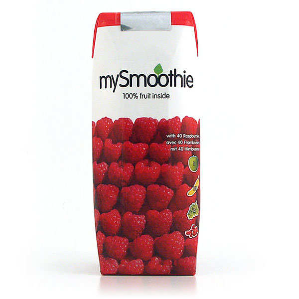 My Smoothie raspberry 100 pure fruits pulp and juice My Goodness AB