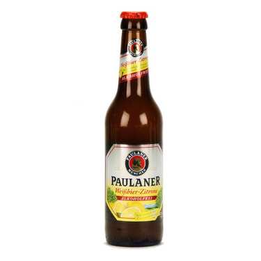 Paulaner lager Weissbier Zitrone - alcohol free Paulaner lager Weissbier Zitrone - alcohol free