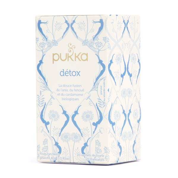 Infusion ayurvédique detox bio - boite 20 sachets
