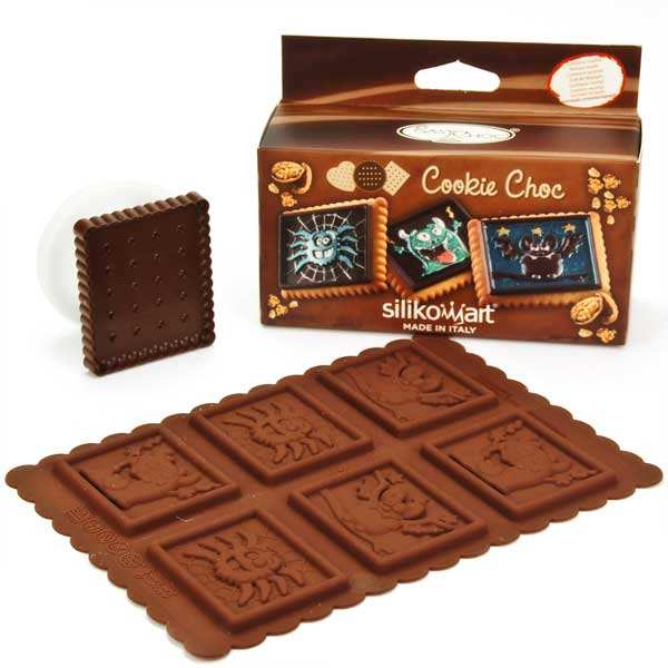 Kit moule en silicone pour cookie monsters - pack 3 pièces