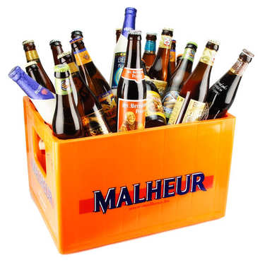 Caisse découverte de 24 bières belges Caisse découverte de 24 bières belges