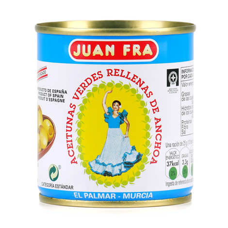 Juan Fra - Olives farcies à l'anchois