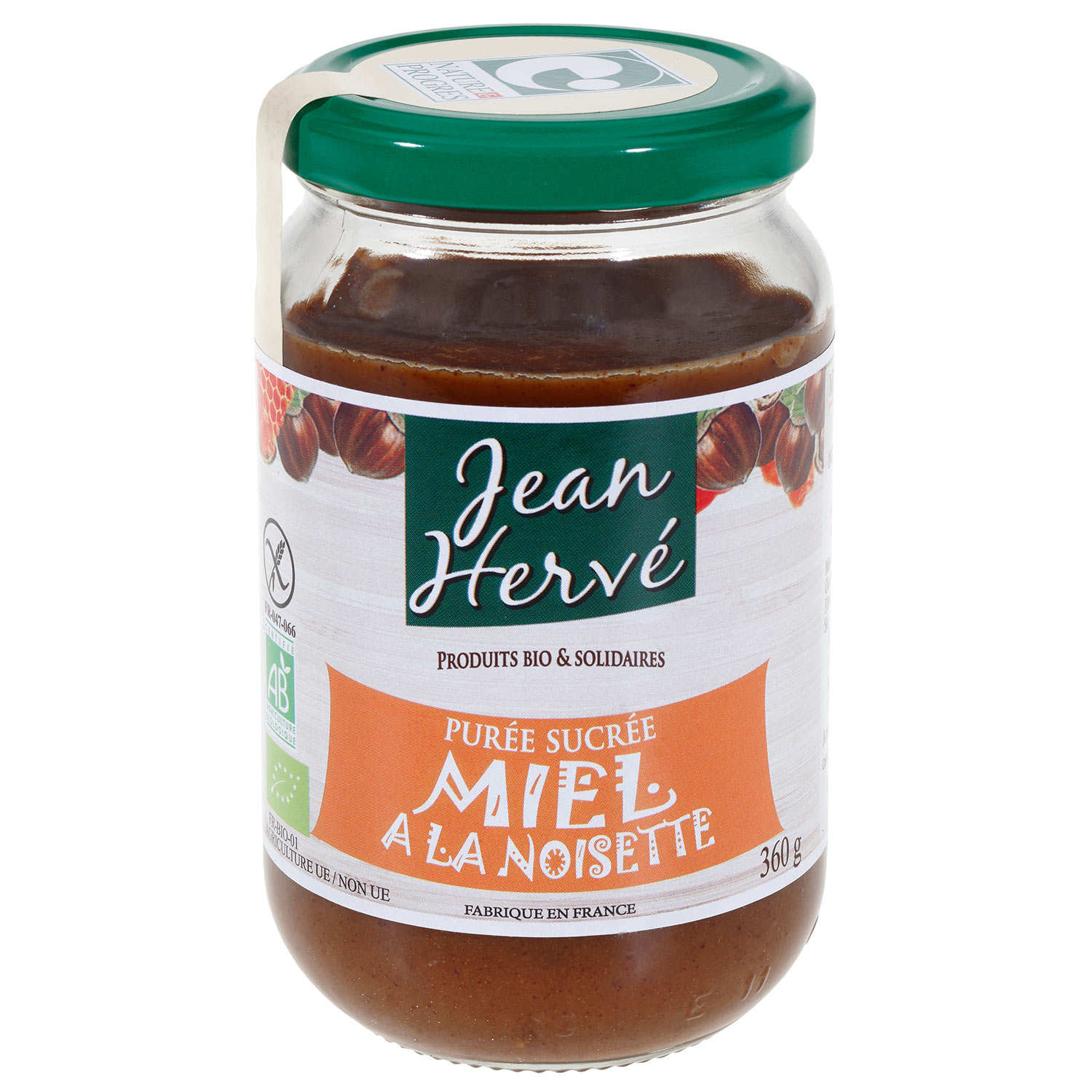 Organic Hazelnuts and Honey Mashed Jean Hervé