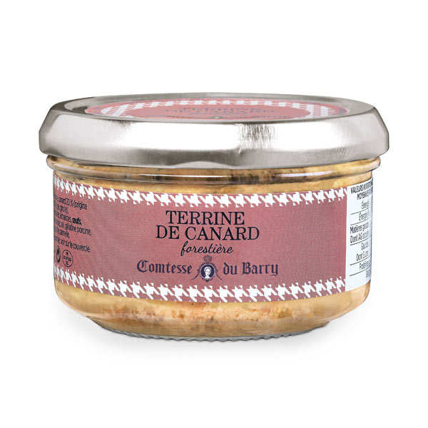 Terrine de canard forestière Comtesse du Barry