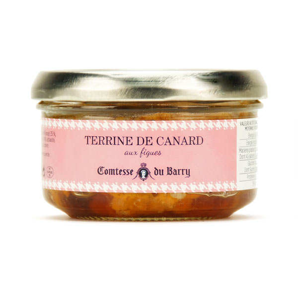 Terrine de canard aux figues Comtesse du Barry