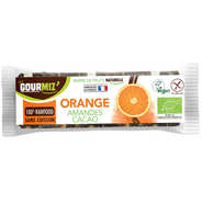 Barre crue et bio Orange - Amandes