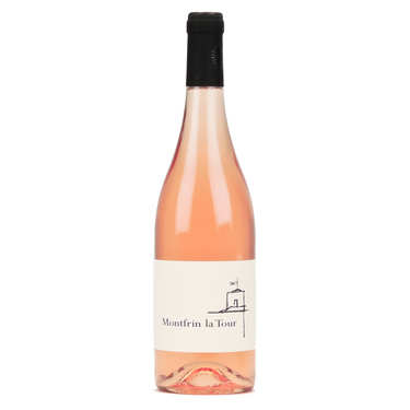 Organic Montfrin Castel Rosé Wine - La Tour Organic Montfrin Castel Rosé Wine - La Tour