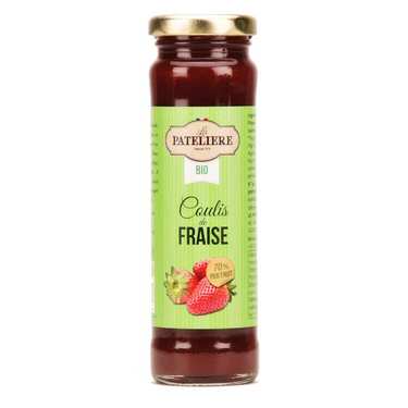 Organic Strawberry coulis Organic Strawberry coulis