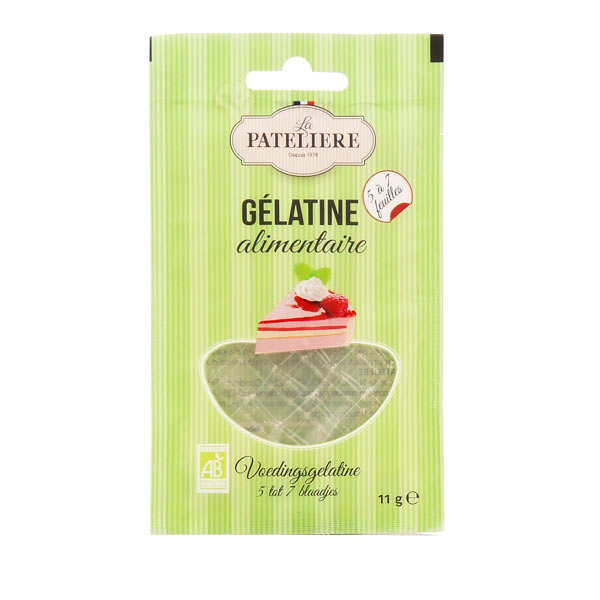 La Pateliere Gelatin Leaves, 6 ct  Central Market - Really Into Food
