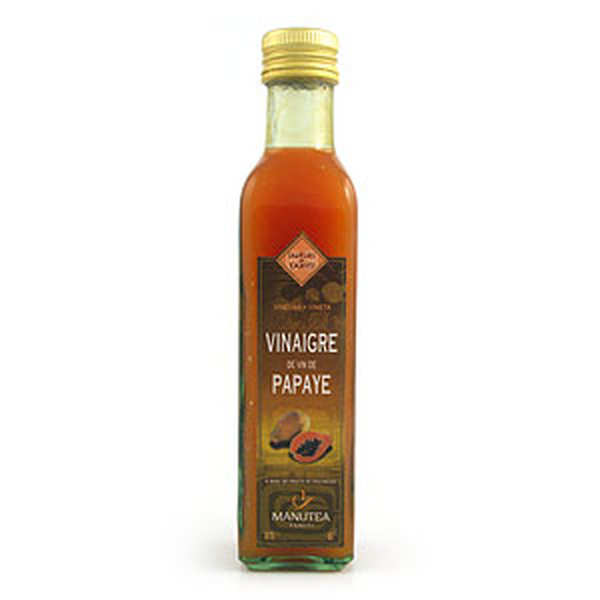 Papaya wine vinegar from Tahiti Manutea