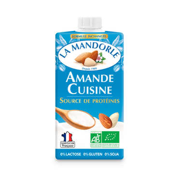 Amande cuisine - almond cream for cooking Amande cuisine - almond cream for cooking