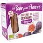 Organic crackers with figs Gluten free