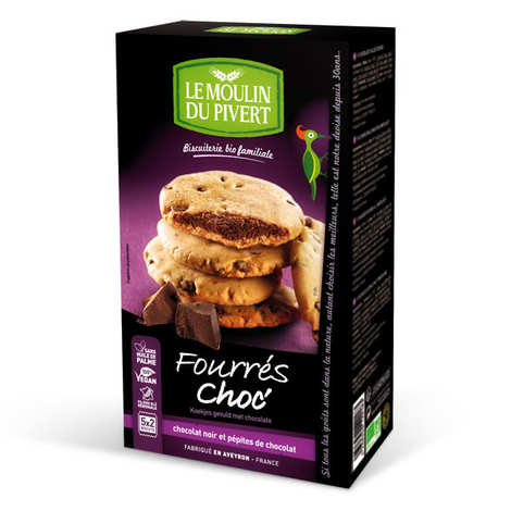 Livraison à domicile de Biscuits pépites de chocolat noir (15 biscuits/ sachet) – Neary