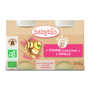 Petits pots bio pomme vanille dès 4 mois