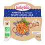 Organic yam and wheat Baby food jar from 15 months