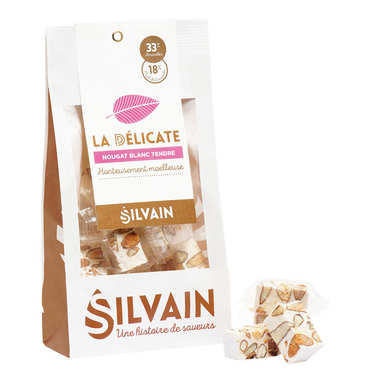 White Nougat in individual case White Nougat in individual case