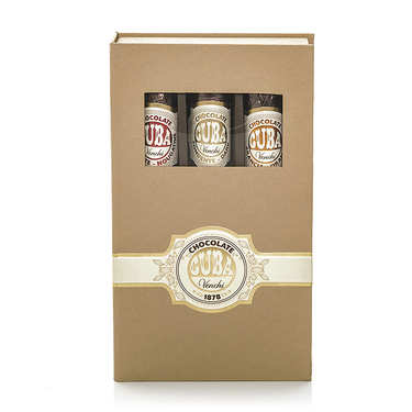 Chocolate Cigars Wooden Box 3 flavours Chocolate Cigars Wooden Box 3 flavours