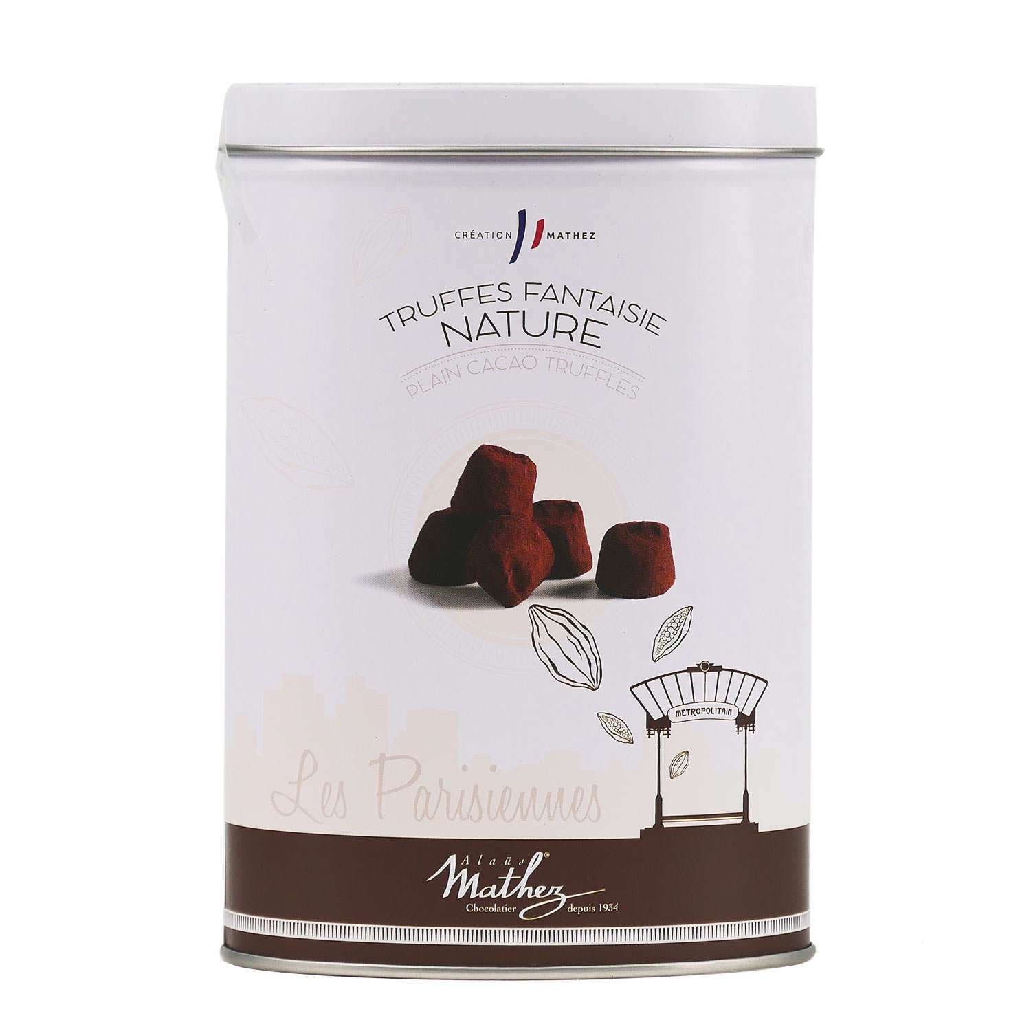 Les Parisiennes Truffes fantaisie natures Chocolat Mathez Les Parisiennes Truffes fantaisie natures Chocolat Mathez