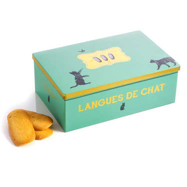Langue de chat biscuit box Langue de chat biscuit box