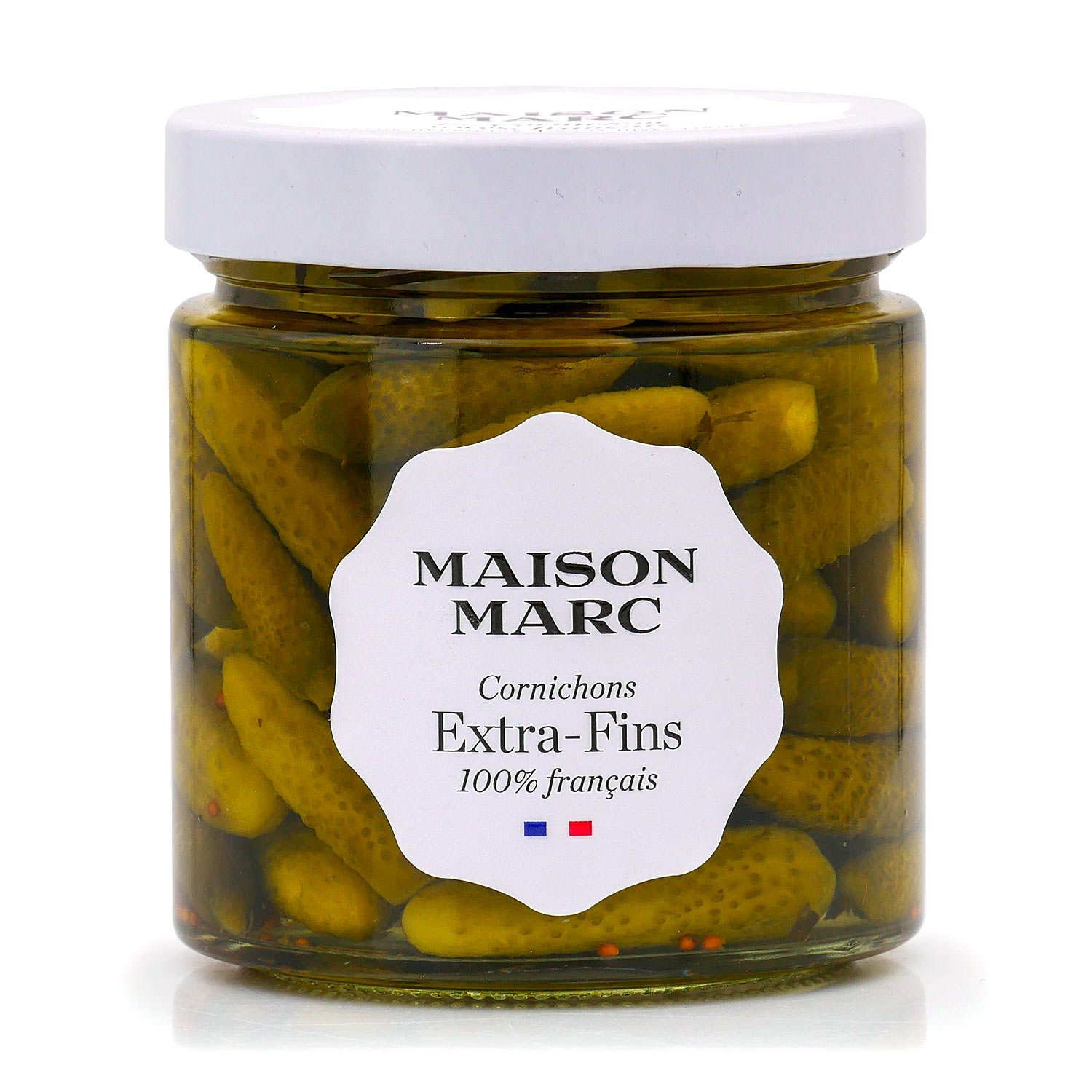 Cornichons extrafins français Maison Marc