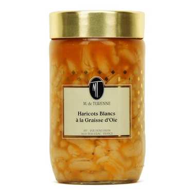 White Lingot Bean cooked with Goose Fat White Lingot Bean cooked with Goose Fat