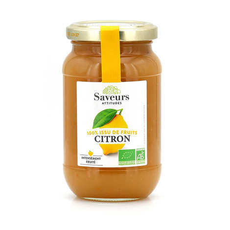 Saveurs et Fruits - Crème de citron bio sans sucre ajouté