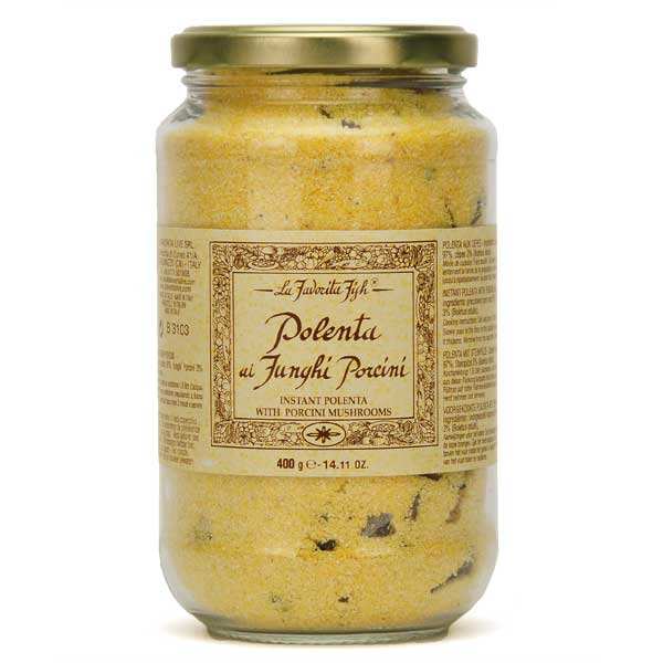 Polenta italienne aux cèpes - Bocal 400g