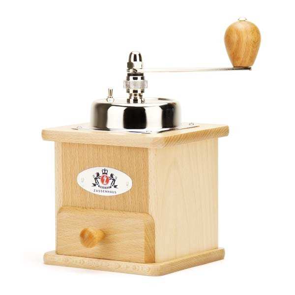 Wood and Steel Coffee Grinder Zassenhaus