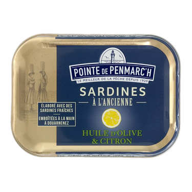 Sardines with lemon in olive oil Sardines with lemon in olive oil