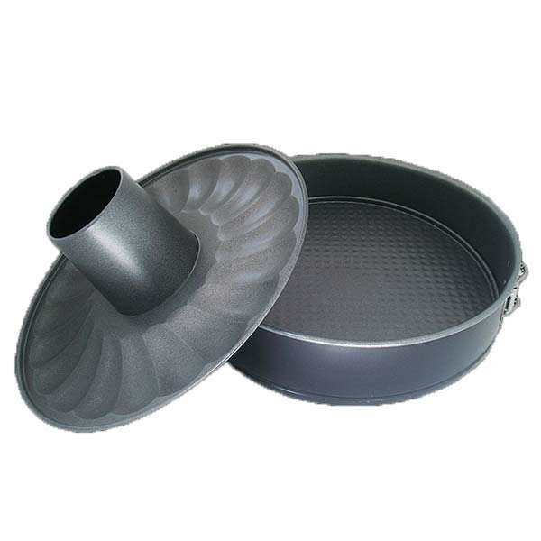 Moule à manqué et savarin démontable en acier - Moule diamètre 26cm