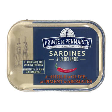 Sardines with aromatics and spices in olive oil Sardines with aromatics and spices in olive oil