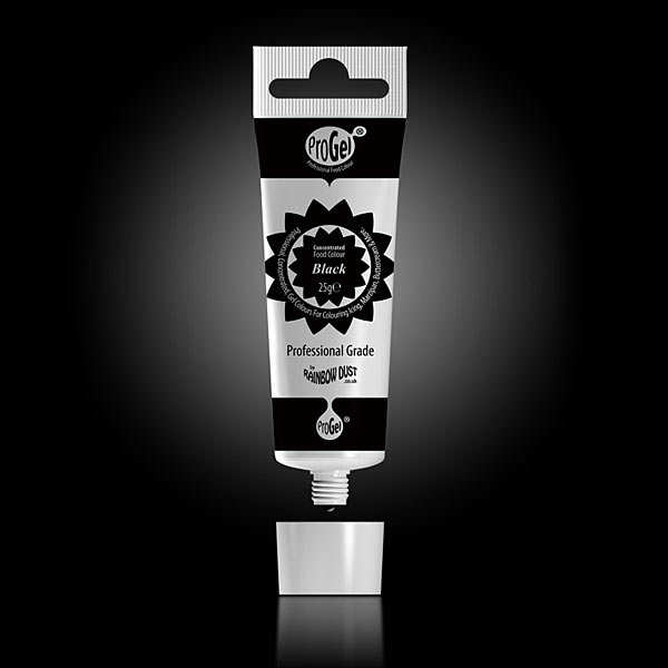Food Coloring ProGel - Black - Rainbow Dust