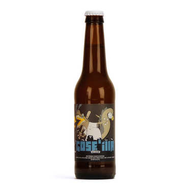 Organic Gose'illa beer from the brewery Sulauze 4.5% Organic Gose'illa beer from the brewery Sulauze 4.5%