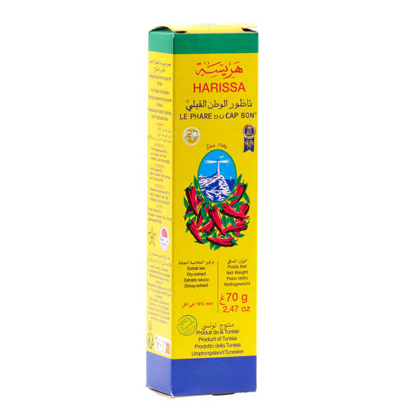 Harissa du Cap Bon en tube - Tube de 70g