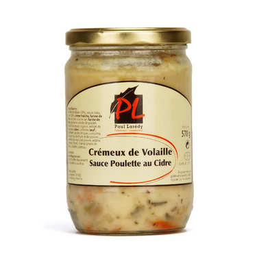 Crémeux de volaille sauce poulette au cidre Crémeux de volaille sauce poulette au cidre