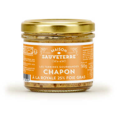 Royal Capon with Foie Gras (25%) Terrine Royal Capon with Foie Gras (25%) Terrine
