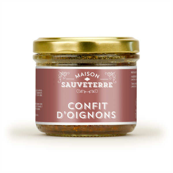 Confit d'oignons - 3 verrines de 100g