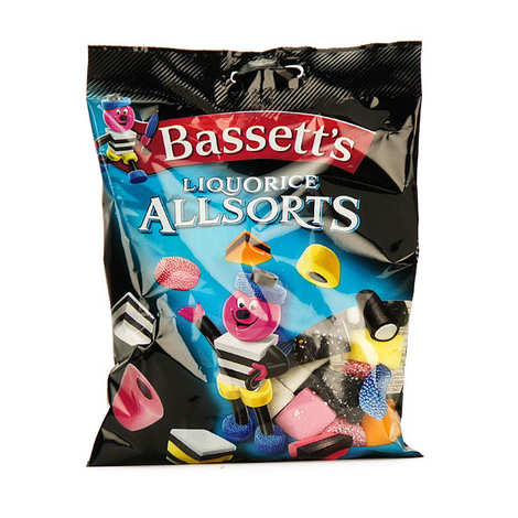 Liquorice Allsorts de Bassetts : de délicieux bonbons anglais à la réglisse  - Destination Angleterre
