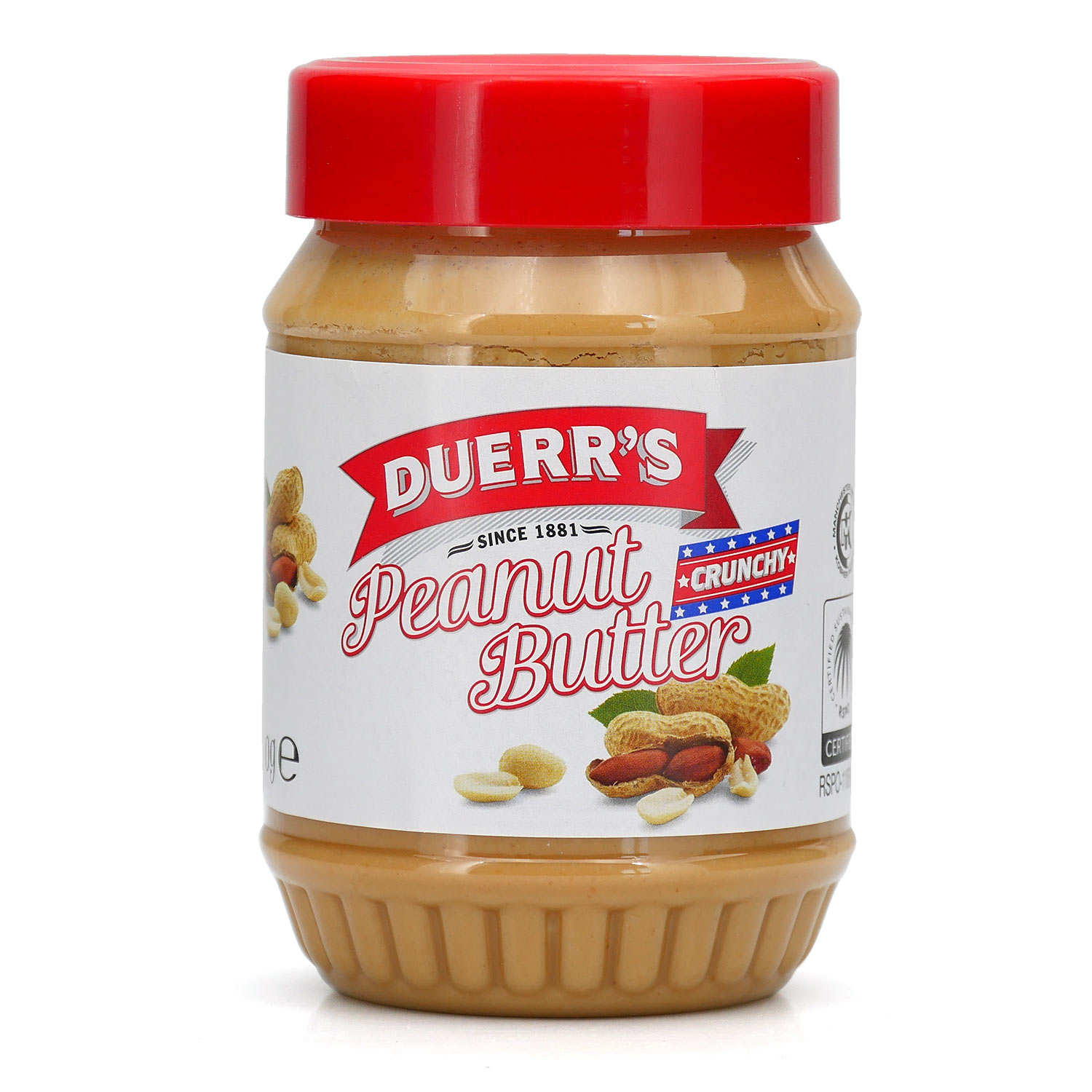 DAKOTA BEURRE DE CACAHUETES ROUGE CRUNCHY 340G