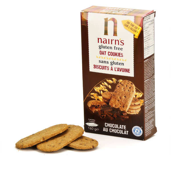 Nairn's Chocolate Chip Biscuits Breaks gluten free - Nairn's