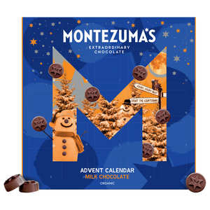 Montezuma's - Calendrier de l'avent chocolat lait bio - Montezuma