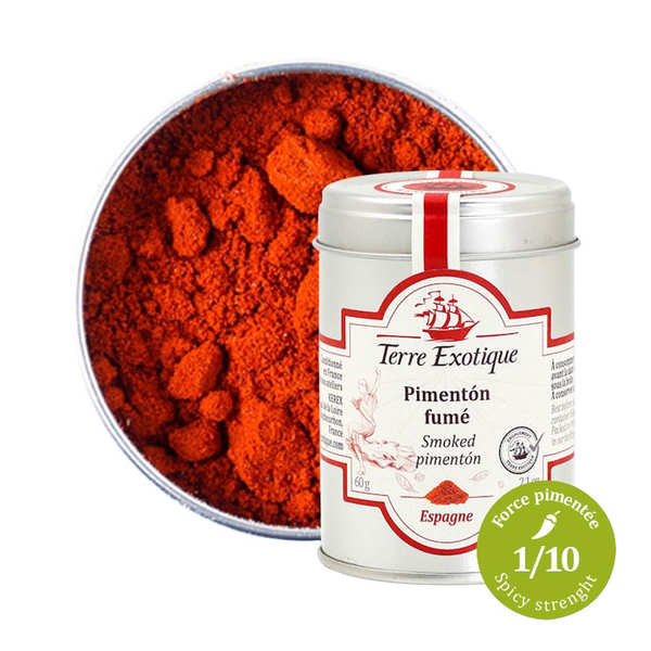 Pimenton de la Vera, paprika fumé - Pot de 60g