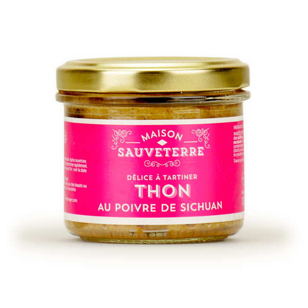 Thon au poivre de sichuan à tartiner - 3 verrines de 100g