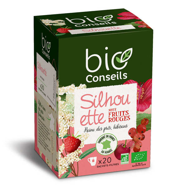 Infusion silhouette bio - boîte 20 sachets