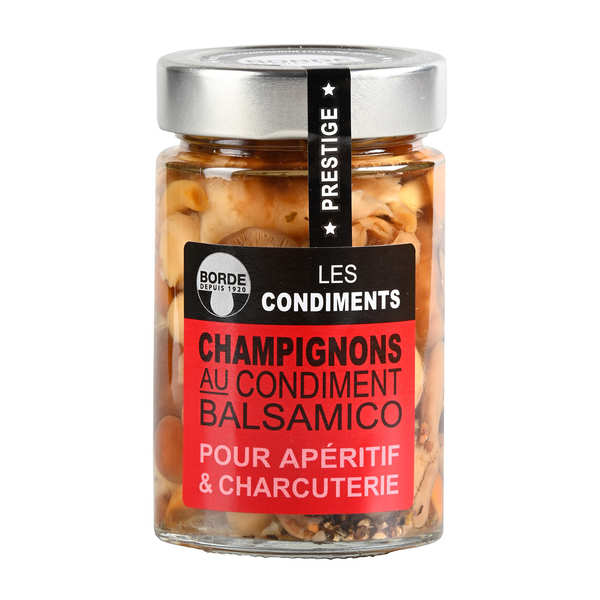 Champignons au condiment balsamique - Pot de 190g